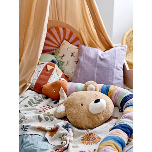 Bloomingville Mini plaid Dorell Accessoire Bruin Meerkleurig