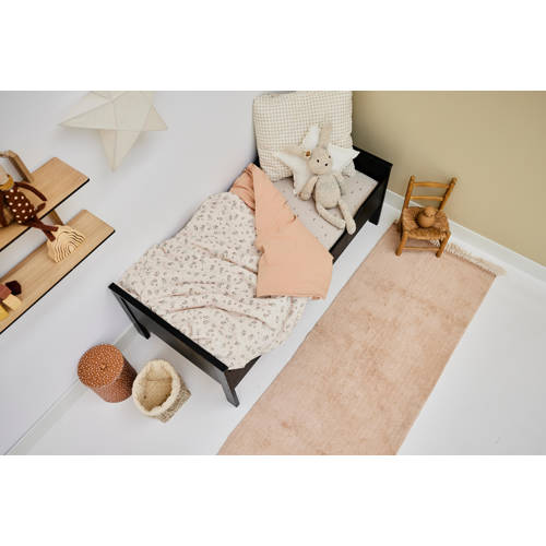 Tapis Petit vloerkleed Nina (180x80 cm) Roze Effen