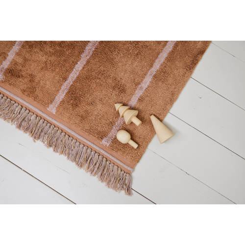 Tapis Petit vloerkleed Nina Stripe (180x80 cm) Roze Streep
