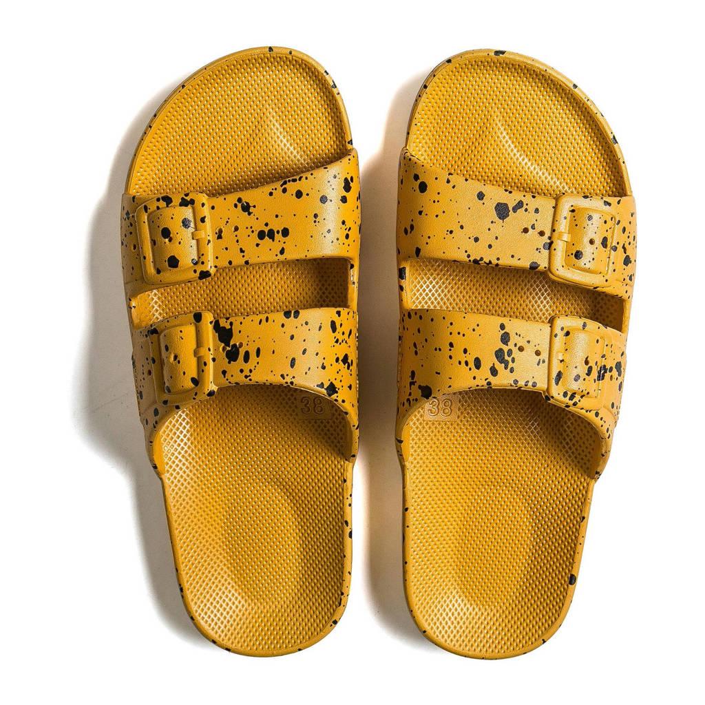 slippers geel