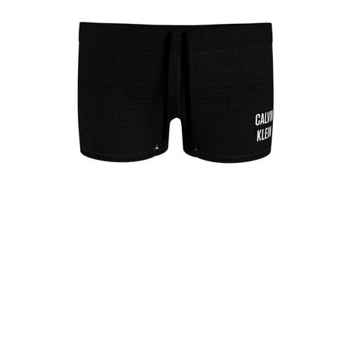 Calvin Klein zwemboxer zwart Jongens Polyamide Logo