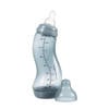 Difrax Natural S-Babyfles Anti Koliek - 250 ml - Grijs - Anti Colic tegen krampjes