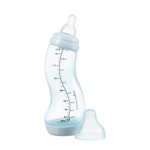 S-Babyfles Anti Koliek - 250 ml - Lichtblauw - Anti Colic tegen krampjes