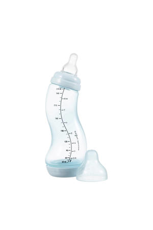 S-Babyfles Anti Koliek - 250 ml - Lichtblauw - Anti Colic tegen krampjes
