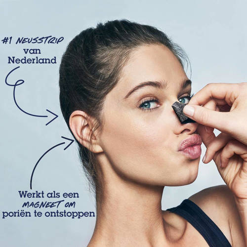 Bioré Diep Reinigende Poriestrips 6 strips Masker