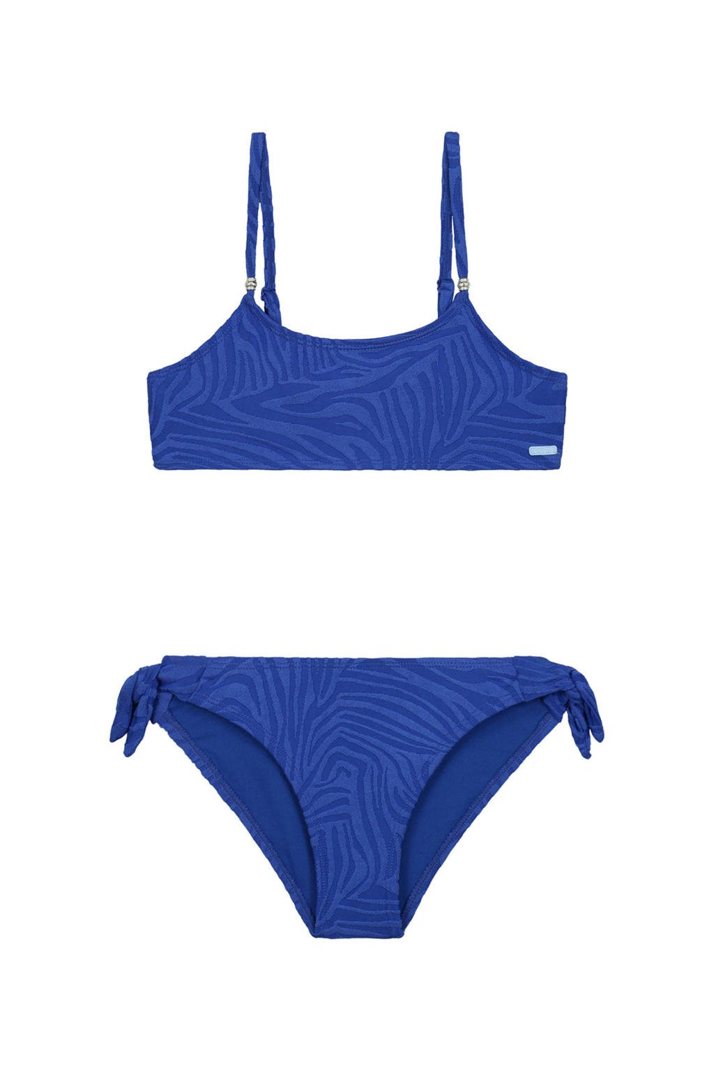 Shiwi crop bikini Liv blauw