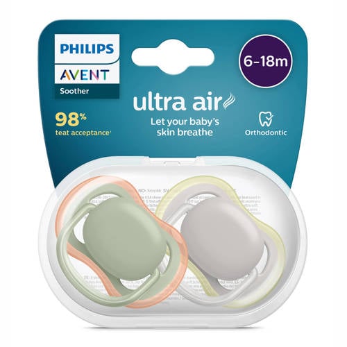 Philips Avent Ultra Air fopspeen SCF085 20 (2 stuks)