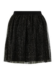 thumbnail: WE Fashion semi-transparante rok zwart