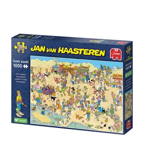 Jan van Haasteren zandsculpturen legpuzzel 1000 stukjes