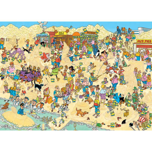 Jan van Haasteren zandsculpturen legpuzzel 1000 stukjes