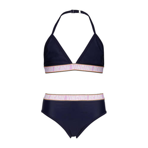 Vingino triangel bikini Zorina donkerblauw Meisjes Polyamide - 92