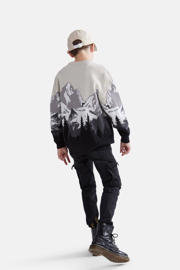 thumbnail: Shoeby slim fit jeans Gregor Cargo zwart