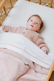 thumbnail: Baby's Only gebreid baby boxpak Soul van katoen oudroze