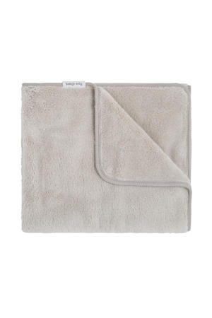 baby ledikantdeken Cozy 100x135 cm urban taupe