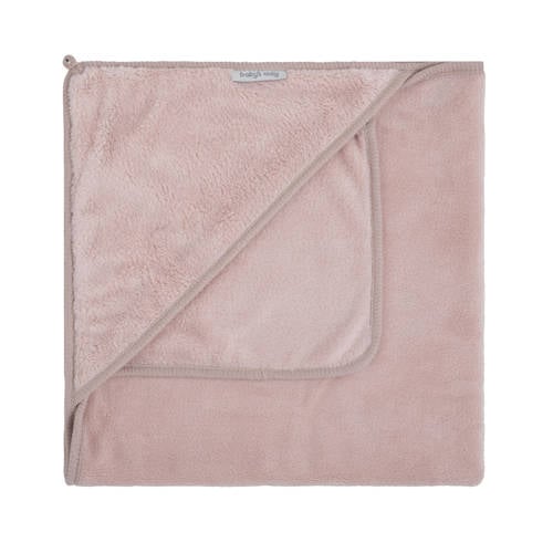 Baby's Only wikkeldeken Cozy 75x75 cm 5-puntsgordel oud roze Effen