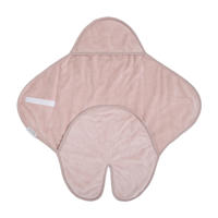 thumbnail: Baby's Only wikkeldeken met voetjes Cozy autostoel 0+ 5-puntsgordel oud roze