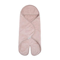 thumbnail: Baby's Only wikkeldeken met voetjes Cozy autostoel 0+ 5-puntsgordel oud roze