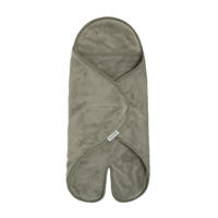 thumbnail: Baby's Only wikkeldeken met voetjes Cozy autostoel 0+ 5-puntsgordel urban green