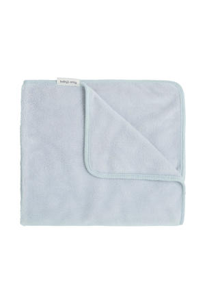 baby ledikantdeken Cozy 100x135 cm misty blue