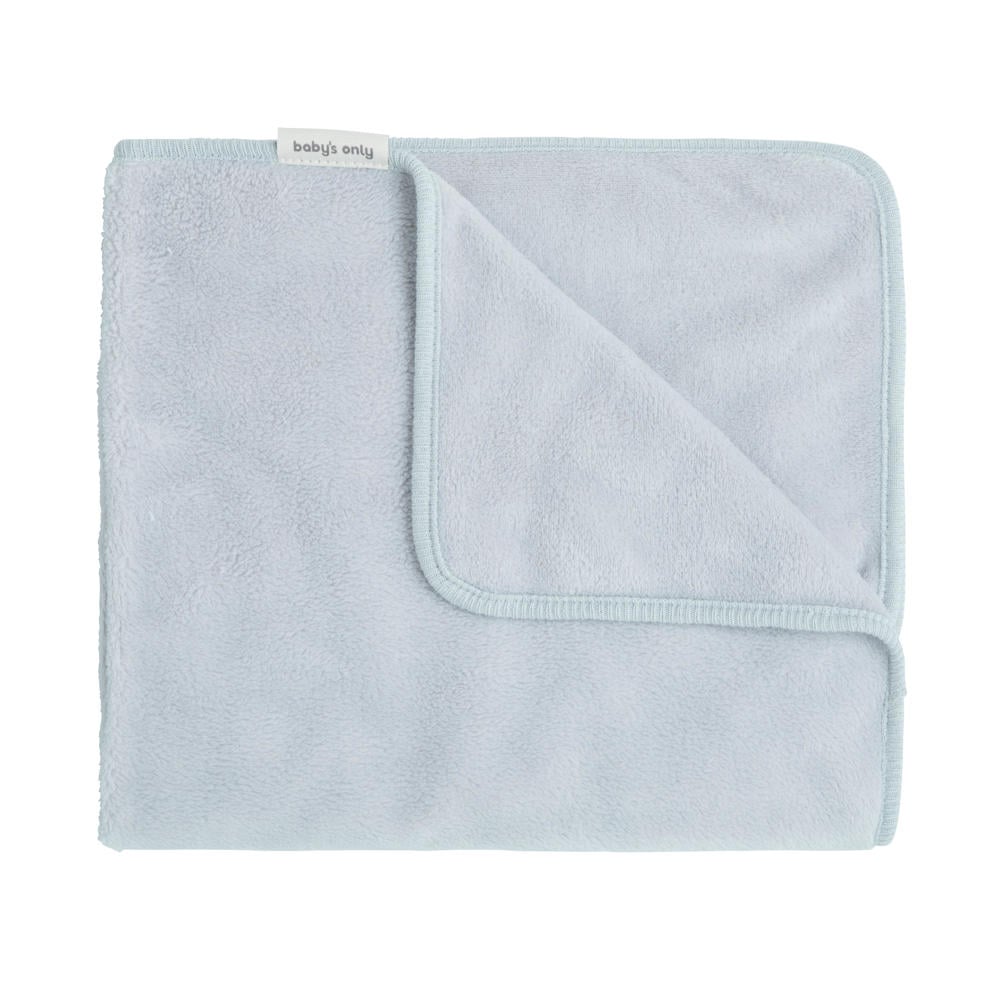 Baby's Only baby ledikantdeken Cozy 100x135 cm misty blue