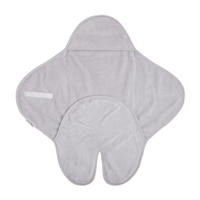 thumbnail: Baby's Only wikkeldeken met voetjes Cozy autostoel 0+ 5-puntsgordel dusty grey