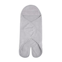 thumbnail: Baby's Only wikkeldeken met voetjes Cozy autostoel 0+ 5-puntsgordel dusty grey