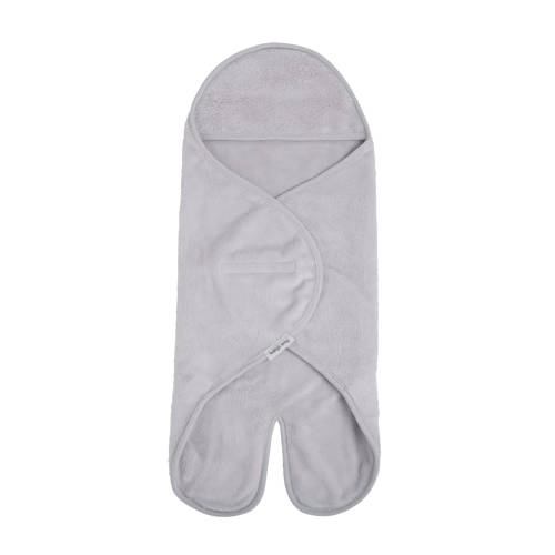 Baby's Only wikkeldeken met voetjes Cozy autostoel 0+ 5-puntsgordel dusty grey Grijs afbeelding