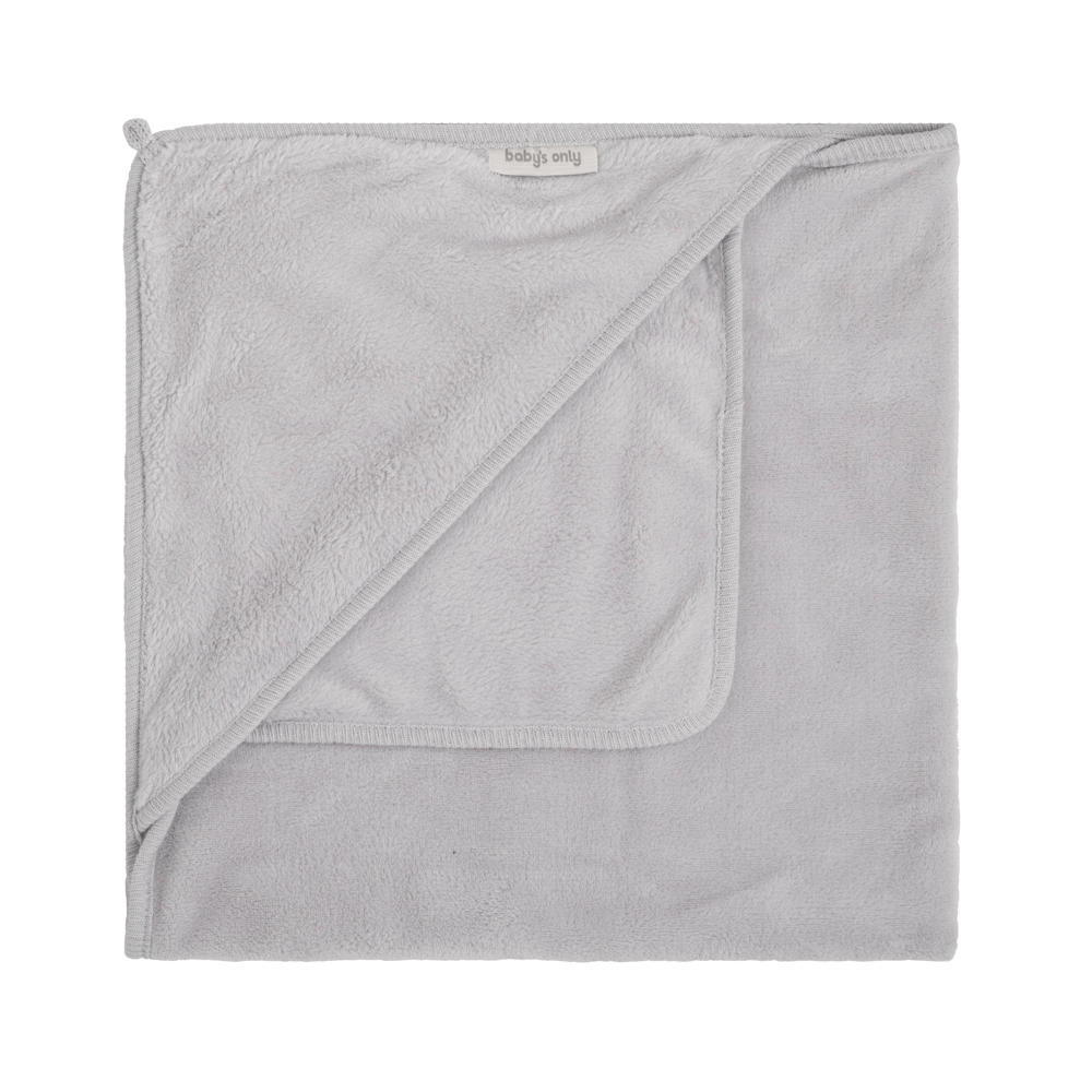 Baby's Only wikkeldeken Cozy 75x75 cm 5-puntsgordel dusty grey