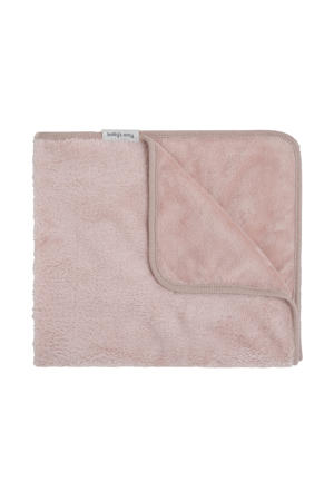 baby ledikantdeken Cozy 100x135 cm oud roze