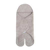 thumbnail: Baby's Only wikkeldeken met voetjes Cozy autostoel 0+ 5-puntsgordel urban taupe