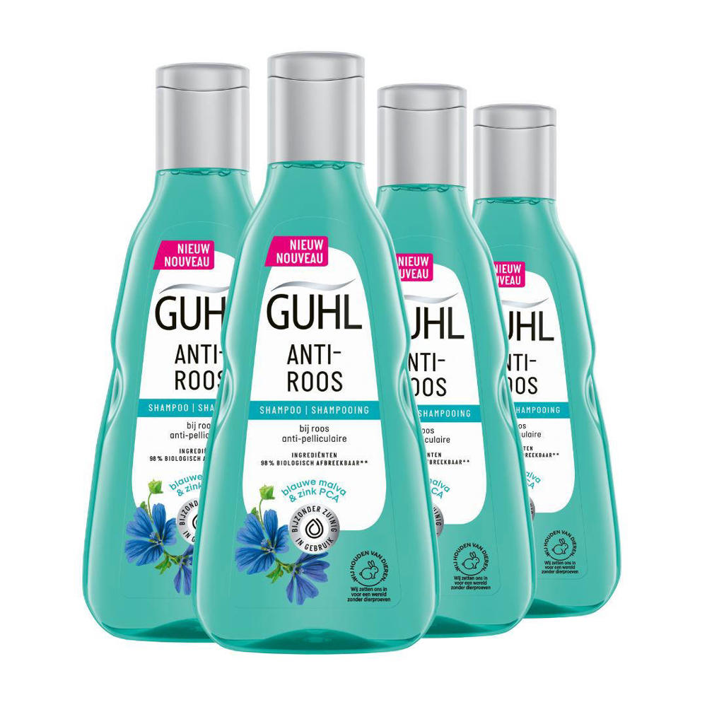 Guhl Anti-Roos shampoo - 4 x 250 ml