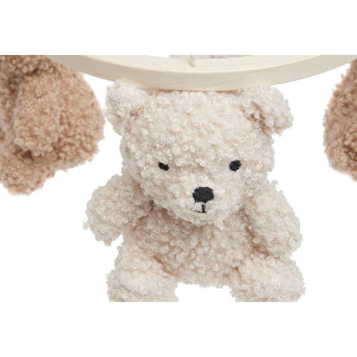 Jollein Baby mobiel Teddy Bear Naturel Biscuit Muziekmobiel Ecru