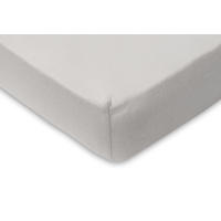 thumbnail: Jollein katoenen jersey ledikant hoeslaken 60x120 cm Ivory/Nougat (set van 2)