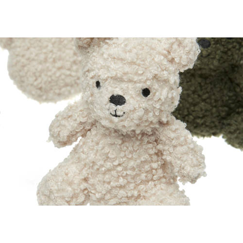 Jollein Baby mobiel Teddy Bear Leaf Green Naturel Muziekmobiel Groen