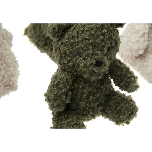 Jollein Baby mobiel Teddy Bear Leaf Green Naturel Muziekmobiel Groen