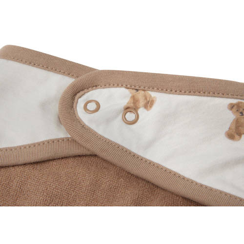 Jollein Slab Bandana Teddy Bear (2pack) Bandana slab Ecru Dierenprint