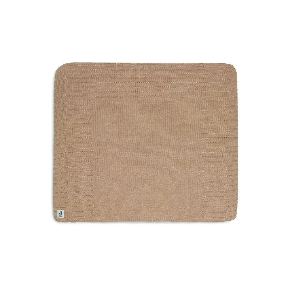 Jollein aankleedkussenhoes 75x85 Pure Knit Biscuit