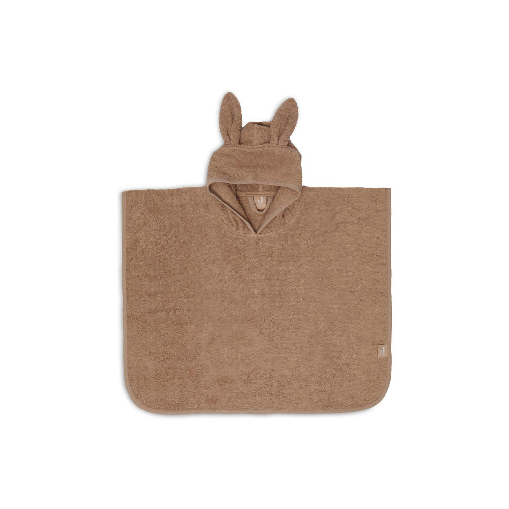 Jollein badstof badponcho 1-4 jaar Biscuit