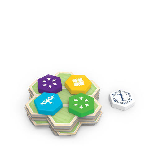 Next Move Games Azul Tuin van de Koningin NL FR Bordspel