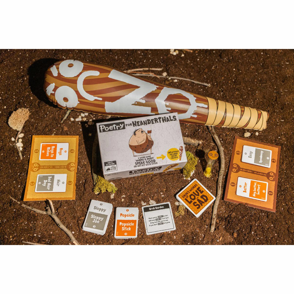 Exploding Kittens Poetry for Neanderthals NL | kleertjes.com