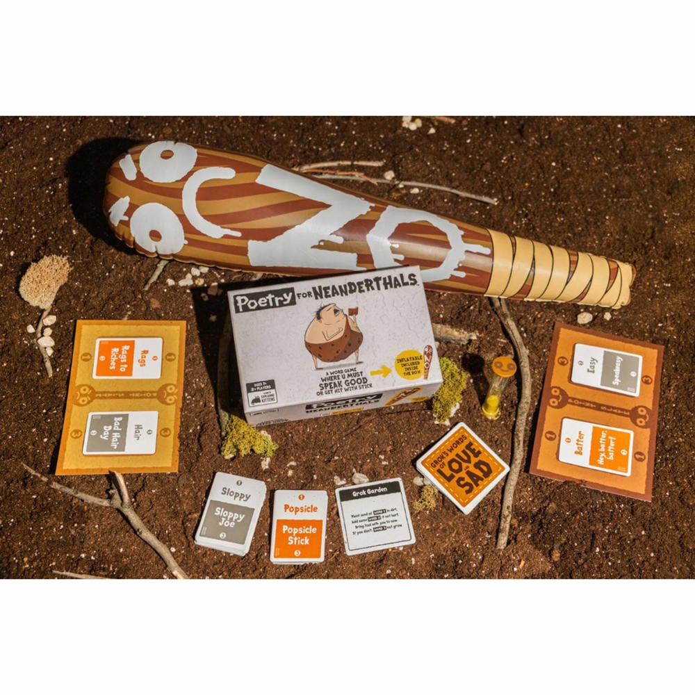 Exploding Kittens Poetry for Neanderthals NL | kleertjes.com