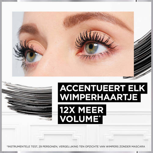 L'Oréal Paris PRO XXL VOLUME Intens volume mascara Zwart