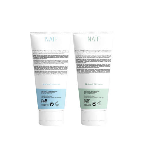 NAÏF Value Pack Shampoo + Wasgel voor Baby & kids | Shampoo van