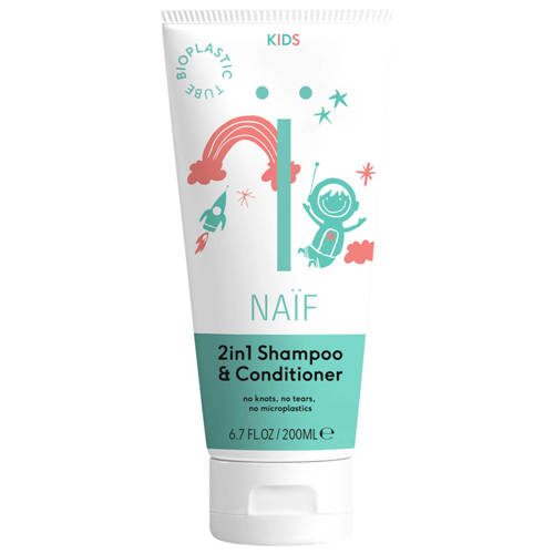 NAÏF Kids 2 in 1 shampoo & conditioner - 200 ml | Shampoo van NAÏF