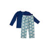 Little Label pyjama met dierenprint van katoen blauw