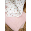 Meyco hydrofiele swaddle Mini Panther 120x120 cm - Soft Pink (set van 2)