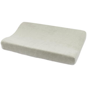 aankleedkussenhoes Basic Badstof 50x70 cm Light Grey