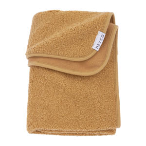 baby reisdeken Bouclé Uni 75x100 cm Toffee