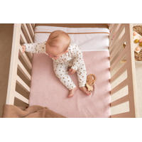 thumbnail: Meyco baby ledikantdeken Mini Knots 100x150 cm Soft Pink