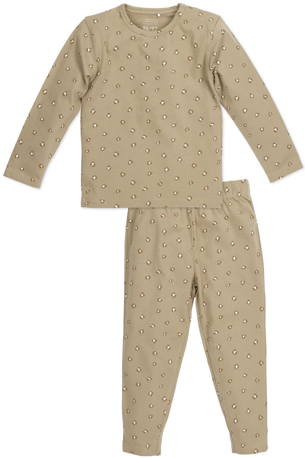 Meyco pyjama Mini Panther Sand
